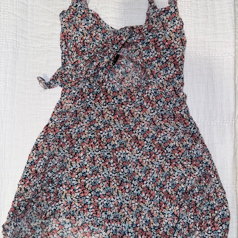 Floral Sleeveless Romper